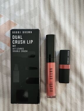 Bobbi Brown Dual Crush Lip Kit — Nude Pink Duo
